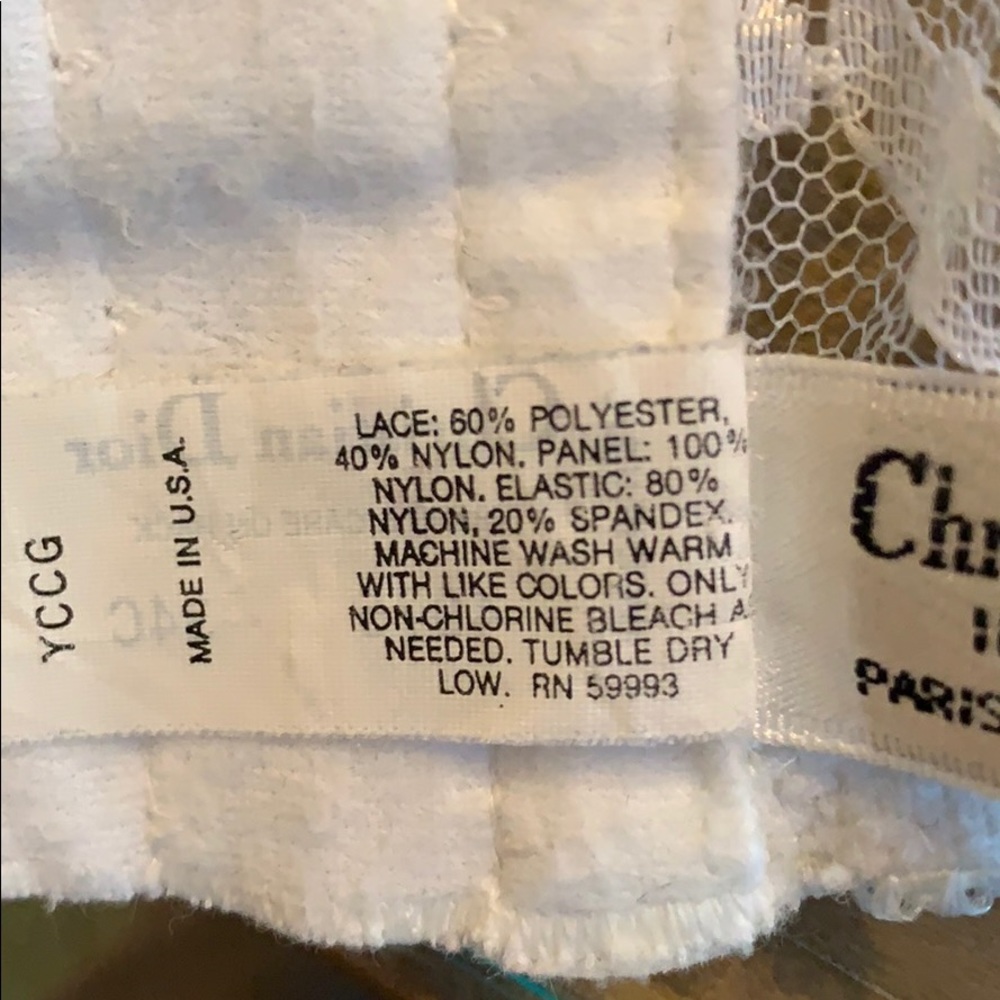Rare vintage 80’s Christian Dior corset/bustier - Picture 4 of 11